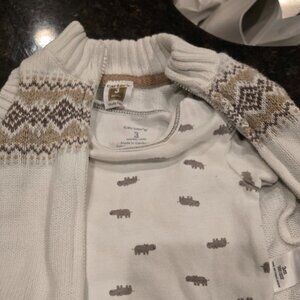 Carter Vest, Onsie, Pant set